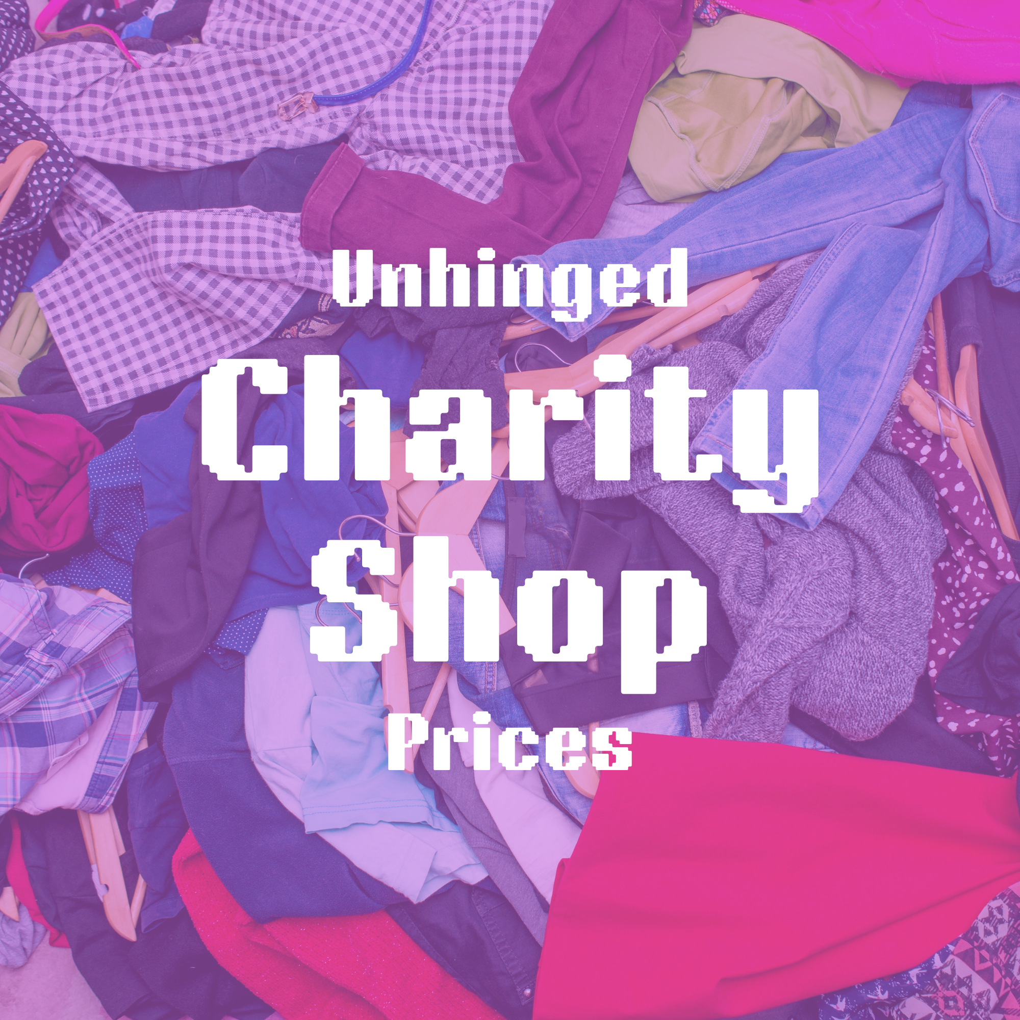 Charity shop prices link